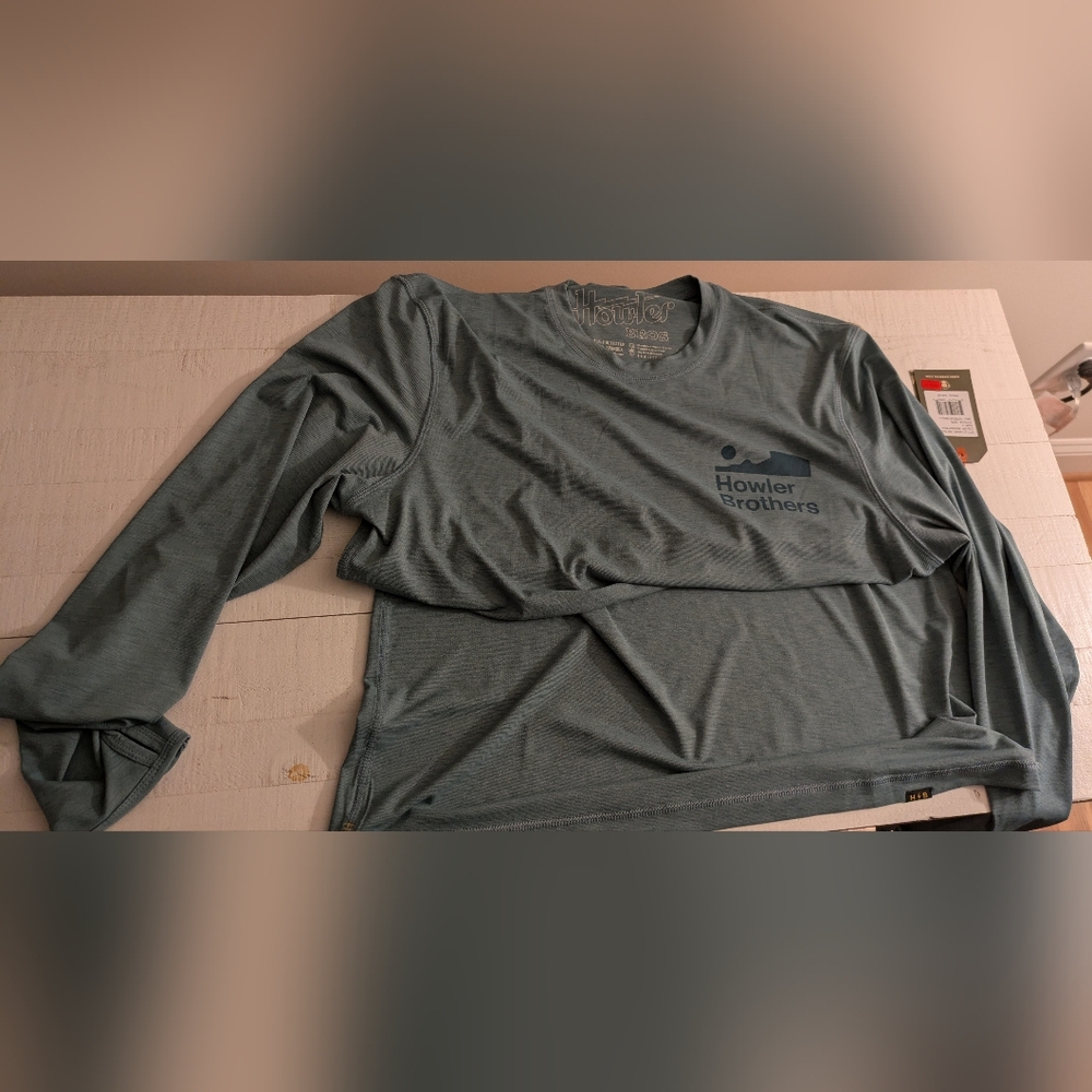 Howler Bros Long Sleeve T Shirt Men L Outdoors